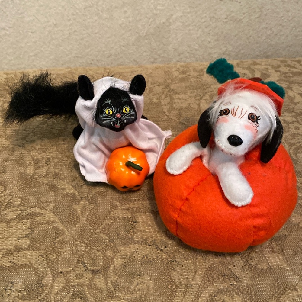 AnnaLee Halloween Figures 2012 Dog and Cat - Picture 4 of 12